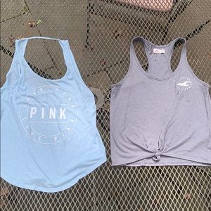 2 Tank Tops Hollister and PINK